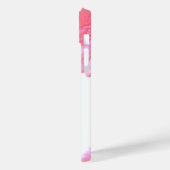 Coques Case-Mate iPhone Faisée de gerbera rose pâle (Verso / Gauche)