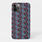 Coques Case-Mate iPhone Faisées rouges (Dos)