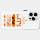 Coques Case-Mate iPhone faisons peur à halloween maintenant (Verso (horizontal))