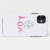 Coques Case-Mate iPhone Faites ce qui vous amour 2 (Dos (Horizontal))