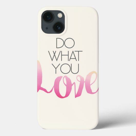 Coques Case-Mate iPhone Faites ce qui vous amour 2 (Verso)