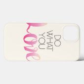 Coques Case-Mate iPhone Faites ce qui vous amour 2 (Verso (horizontal))