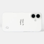 Coques Case-Mate iPhone Faites en sorte que cela arrive (Verso (horizontal))