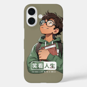 Coques iPhone 16 Faites face à la vie avec le sourire