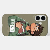 Coques Case-Mate iPhone Faites face à la vie avec le sourire (Verso (horizontal))