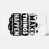 Coques Case-Mate iPhone Faites les choses se produire (Verso (horizontal))