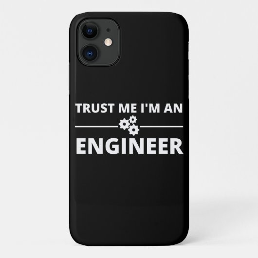 Coques Case-Mate iPhone Faites-moi confiance, je suis ingénieur (Dos)