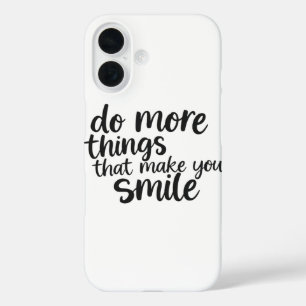 Coques iPhone 16 Faites plus de ce qui vous fait sourire