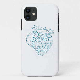 Etui iPhone Case-Mate Faites seulement ce que votre coeur indique vous