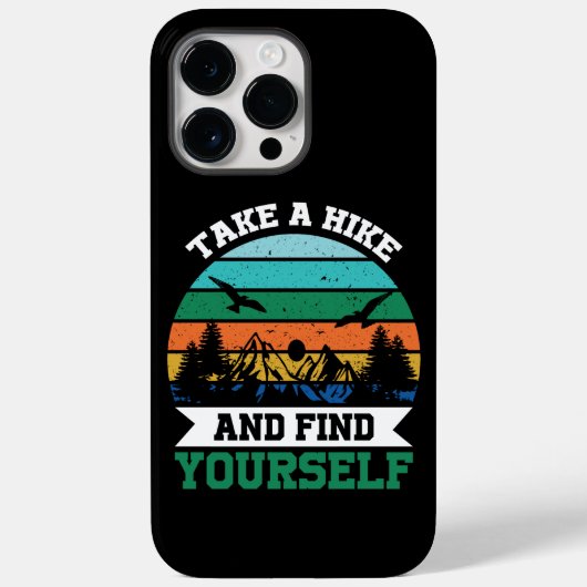 Coques Case-Mate iPhone Faites une randonnée pédestre et trouvez vous-même (Verso)