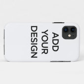 Coques Case-Mate iPhone (Faites vos propres) point de droit fait sur (Dos (Horizontal))