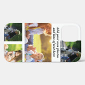 Coques Case-Mate iPhone Faites votre propre collage photo et texte (Verso (horizontal))