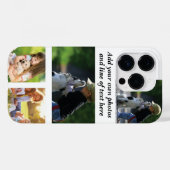 Coques Case-Mate iPhone Faites votre propre collage photo et texte (Verso (horizontal))