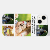 Coques Case-Mate iPhone Faites votre propre collage photo et texte (Verso (horizontal))