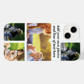 Coques Case-Mate iPhone Faites votre propre collage photo et texte (Verso (horizontal))