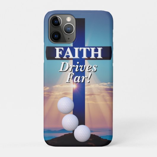 Coques Case-Mate iPhone Faith Drives Far Golf (Dos)