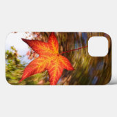 Coques Case-Mate iPhone Falling Leaf d'un arbre en automne (Verso (horizontal))
