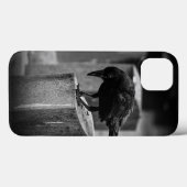 Coques Case-Mate iPhone Falln Cemetery Crow (Verso (horizontal))