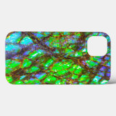 Coques Case-Mate iPhone Falln Peacock Ammolite (Verso (horizontal))