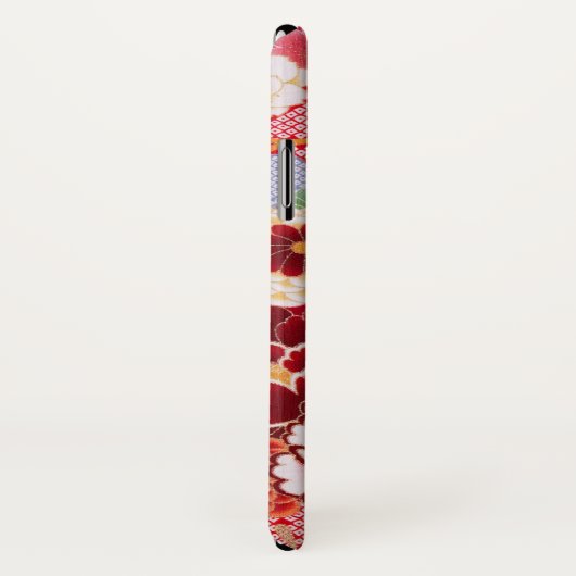 Coques Case-Mate iPhone Falln Red Floral Burn (Dos/Droite)