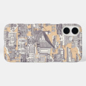 Coques Case-Mate iPhone Falmouth toile mûre sable (Verso (horizontal))