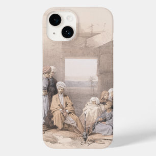 Coque Pour iPhone 14 Famille Bédouine au temple d'Amun, Thèbes, Egypte