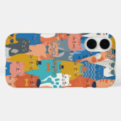 COQUES Case-Mate iPhone FAMILLE DE CHATS (Verso (horizontal))