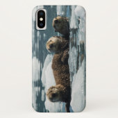Coques Case-Mate iPhone Famille de loutres de mer (Dos)