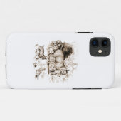 Coques Case-Mate iPhone Famille de Lynx roux (Dos (Horizontal))