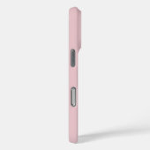 Coques Case-Mate iPhone Famille de polices Script Photo Rose Blush (Verso / Droite)