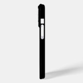 Coques Case-Mate iPhone Famille de scripts Photo Noir (Verso / Gauche)