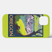 Coques Case-Mate iPhone Famille des castors (Verso (horizontal))