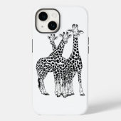 Coques Case-Mate iPhone Famille Giraffe (Verso)