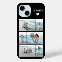 Famille Moderne 6 Photo Noir