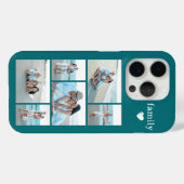 Coques Case-Mate iPhone Famille moderne 6 Photo Sarcelle (Verso (horizontal))