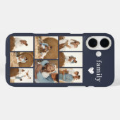 Coques Case-Mate iPhone Famille Moderne 8 Photo Gris (Verso (horizontal))