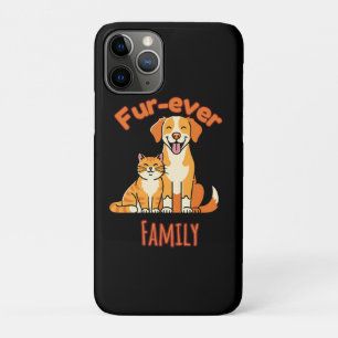 Case-Mate iPhone Case Famille pour toujours – Joli chat et chien pour le