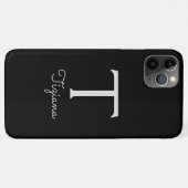 Coques Case-Mate iPhone famille, texte personnalisable, monogramme, surnom (Dos (Horizontal))