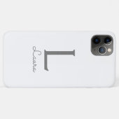 Coques Case-Mate iPhone famille, texte personnalisable, monogramme, surnom (Dos (Horizontal))