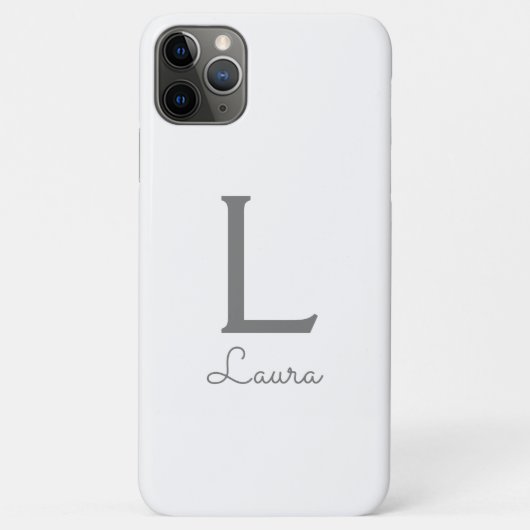 Coques Case-Mate iPhone famille, texte personnalisable, monogramme, surnom (Dos)