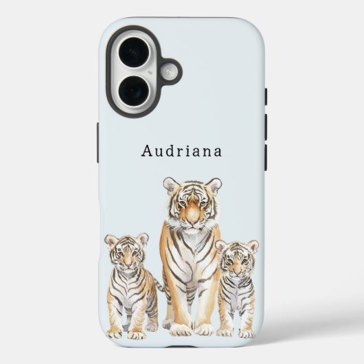 Coques Case-Mate iPhone Famille Tiger (Verso)
