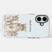 Coques Case-Mate iPhone Famille Tiger (Verso (horizontal))