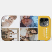 Coques Case-Mate iPhone Family Photo Collage orange  4 Picture  (Dos (Horizontal))