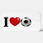 Coques Case-Mate iPhone Fan de foot (Verso (horizontal))
