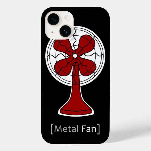 Coques Case-Mate iPhone Fan de Metal (Verso)