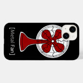 Coques Case-Mate iPhone Fan de Metal (Verso (horizontal))
