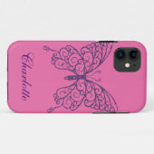 Coques Case-Mate iPhone Fancy Butterfly iPhone 5Coque-MateBarelyThere (Dos (Horizontal))
