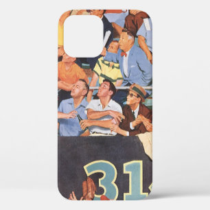 Case-Mate iPhone Case Fans de baseball vintage regardant un match