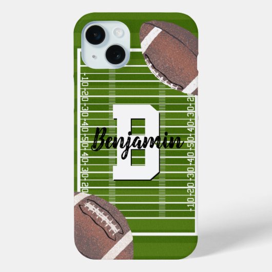 Coques Case-Mate iPhone Fans de football (Verso)