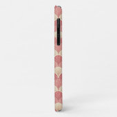 Coques Case-Mate iPhone Fans Pink Mid-Century (Dos/Gauche)